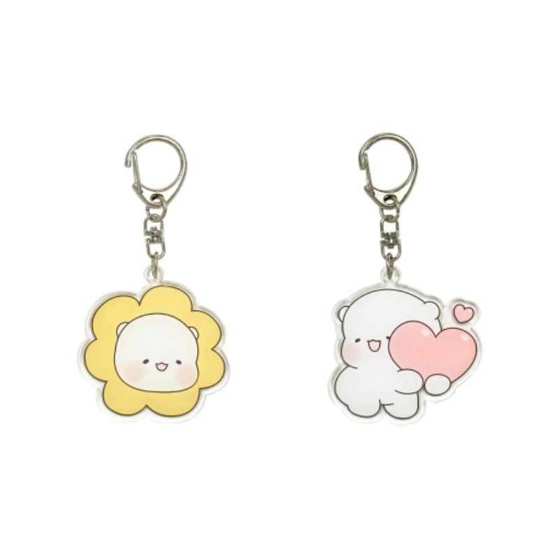 Ggongdal x Artrank - Healing Bear Acrylic Keyring