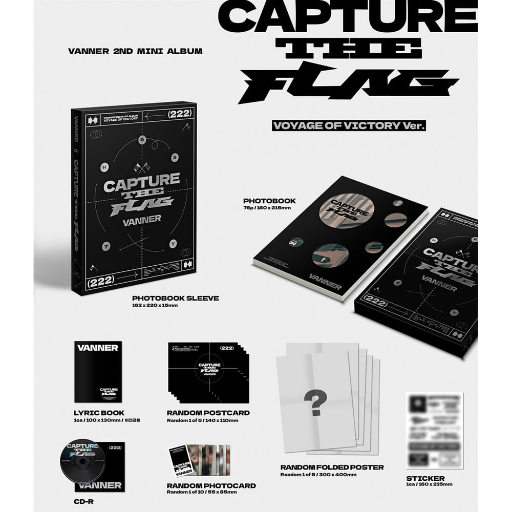 VANNER - Capture the Flag : 2nd Mini Album