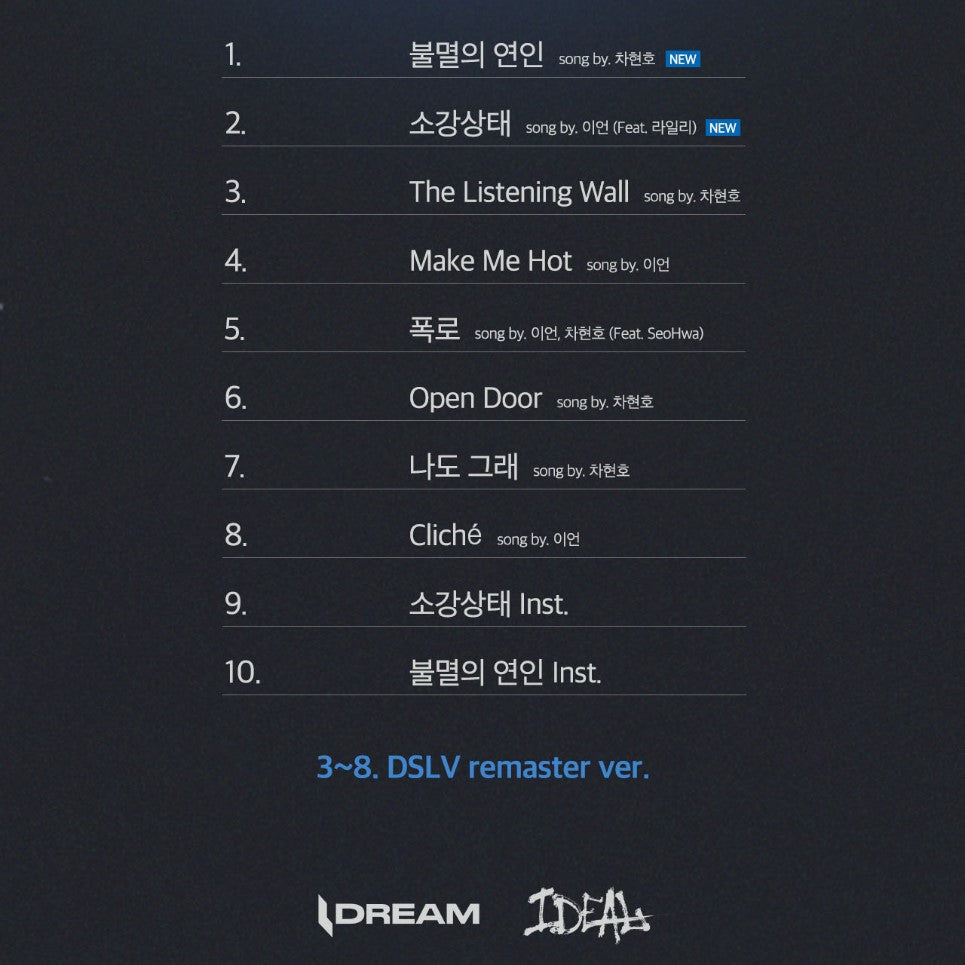 Diss Love Repackage Album (Korean)