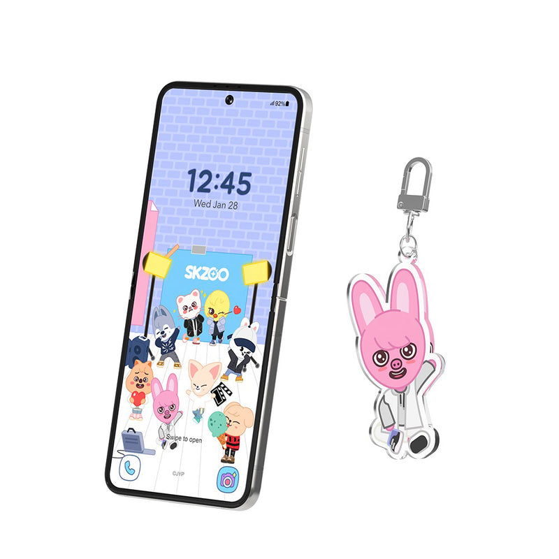 skzoo ポガリ NFC KEYRING Galaxy - スマホアクセサリー