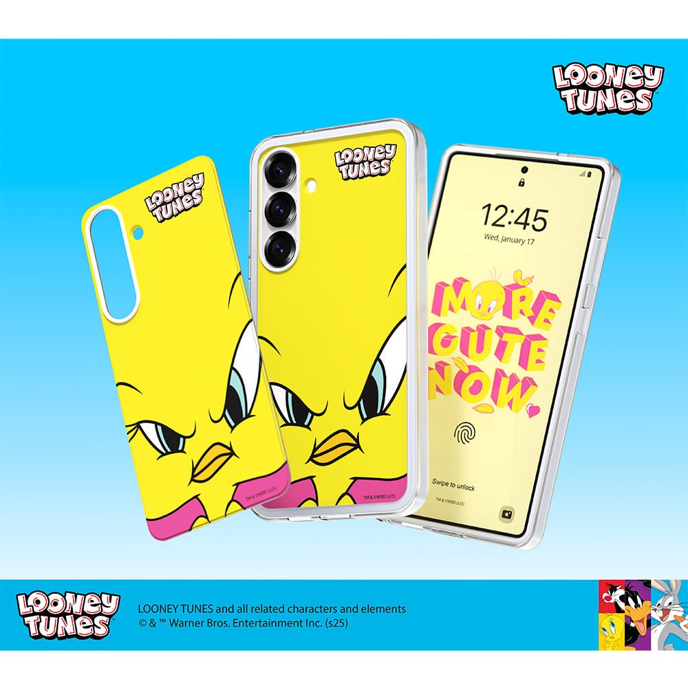 SLBS - Looney Tunes Tweety Close Up Flip Suit Card (Galaxy S25 Series)