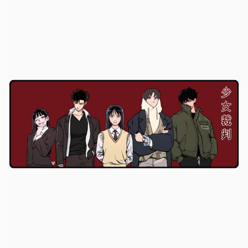 Girl's Trial - Long Mouse Pad