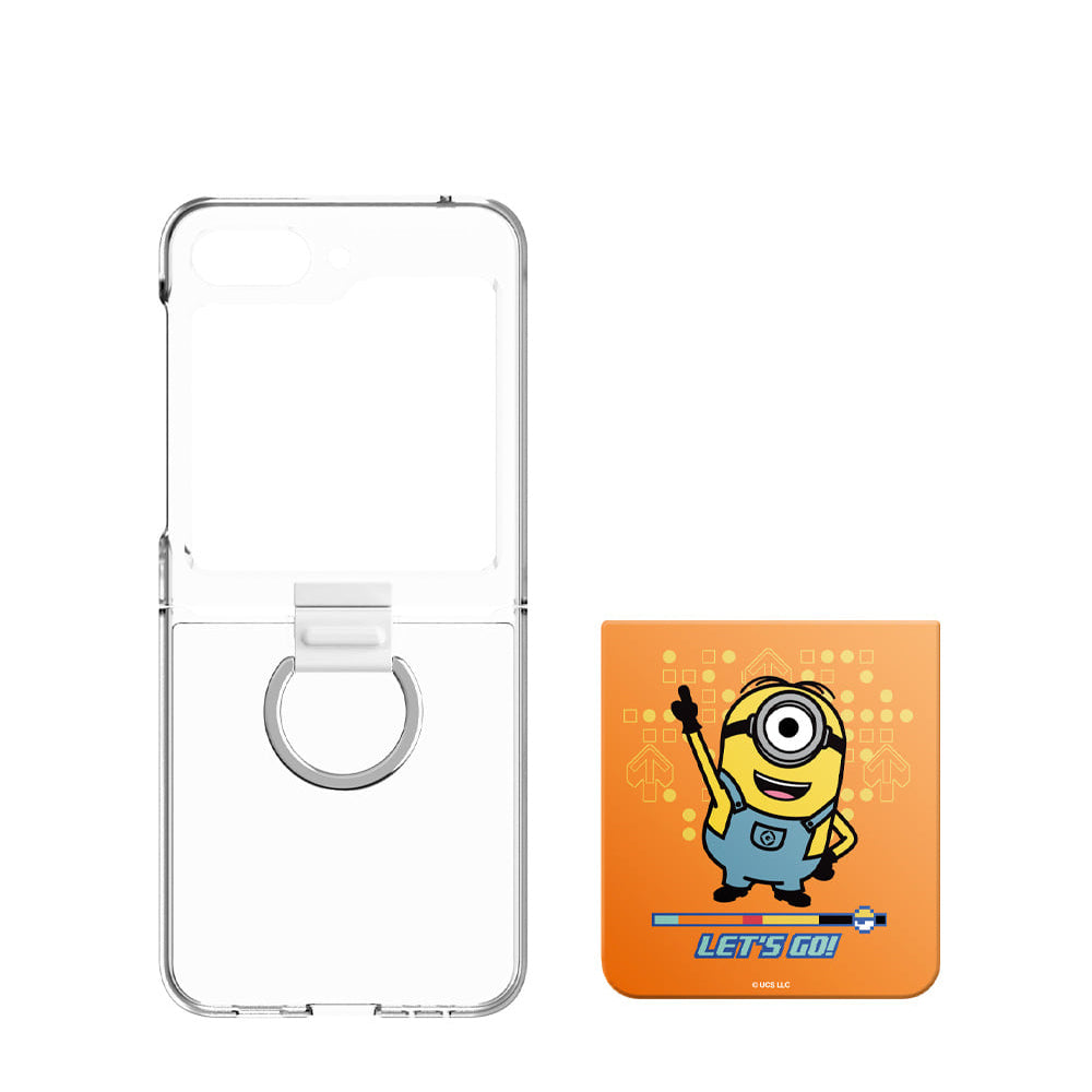 SLBS - Minions Game Rhythm Ring Suit Case (Galaxy Z Flip5)