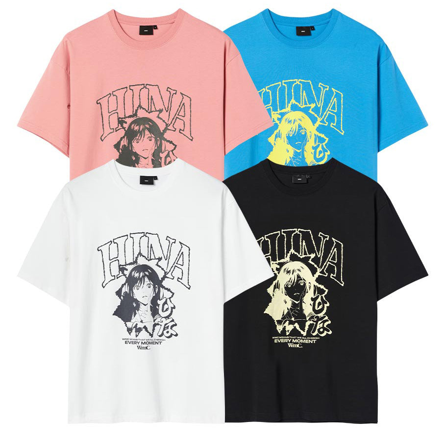 WMC x QWER Hina - Hina Arch Short Sleeve T-Shirt