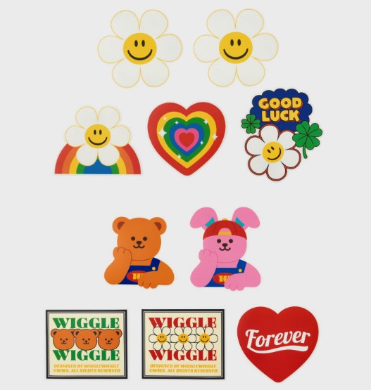 Wiggle Wiggle - Smile We Love Stationery Set