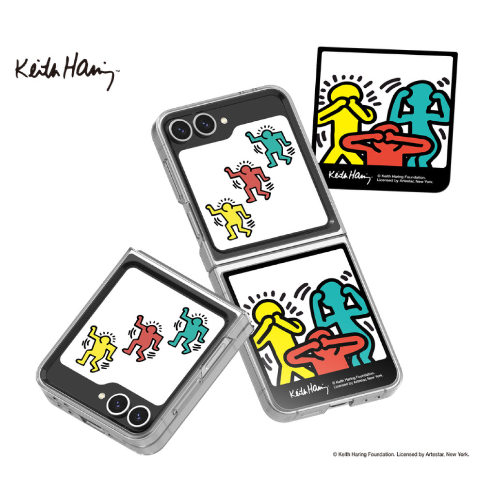 SLBS - Keith Haring Photo Flip Suit Card (Galaxy Z Flip6)