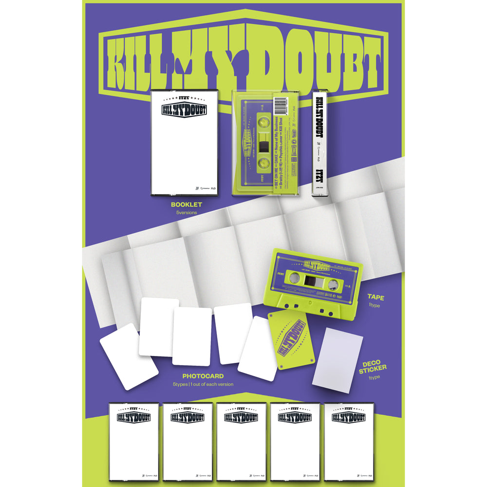 ITZY - Kill My Doubt (Cassette Version - Random)