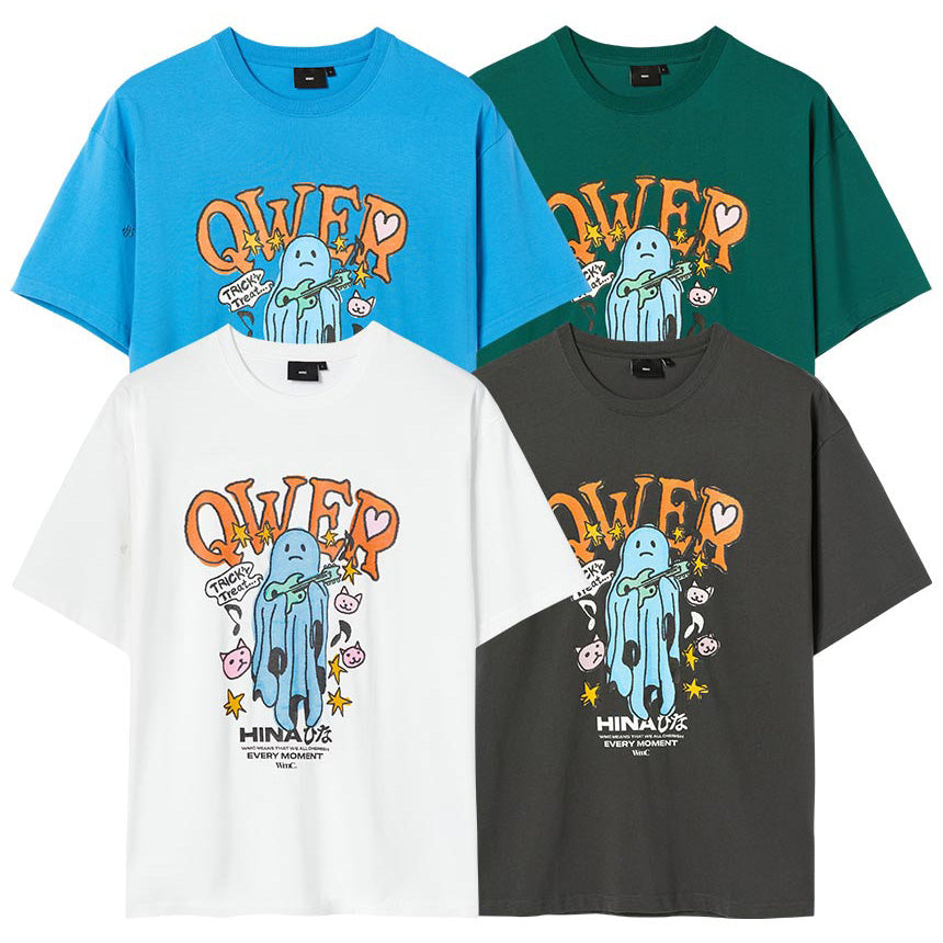 WMC x QWER Hina - Ghost Short Sleeve T-Shirt