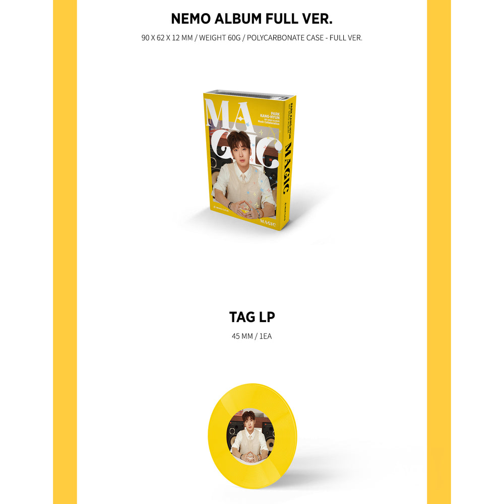 Park Kang hyun - Magic : 1st Solo Album (Pop Color Ver.)