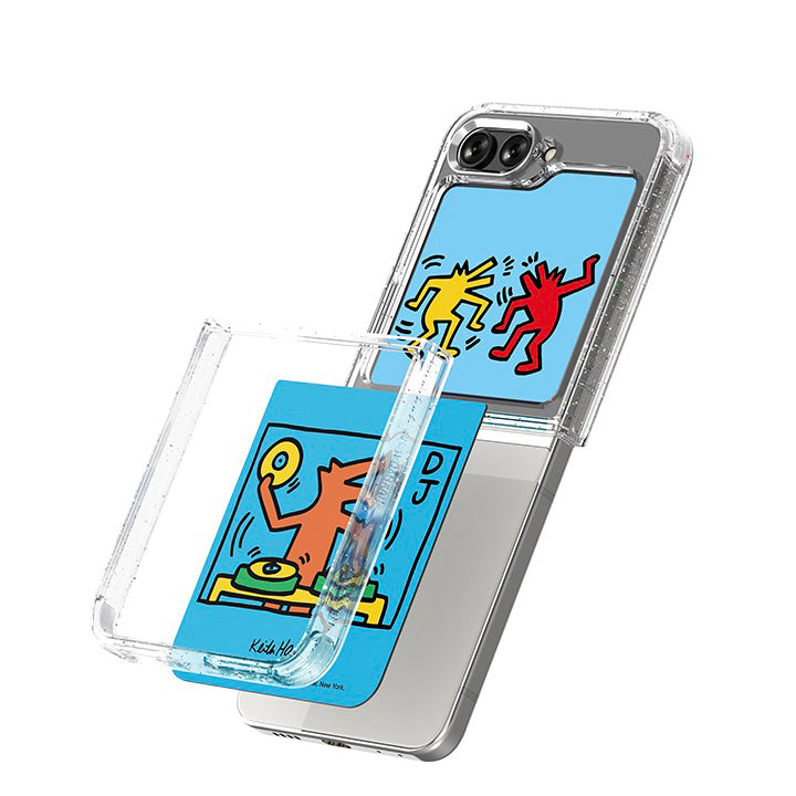 SLBS - Keith Haring Music Flip Suit Card (Galaxy Z Flip5) – Harumio