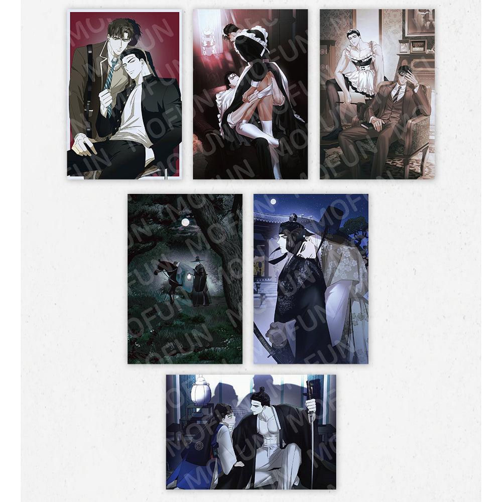 Under the Greenlight : In Dreams x Mofun - AU Postcard Set