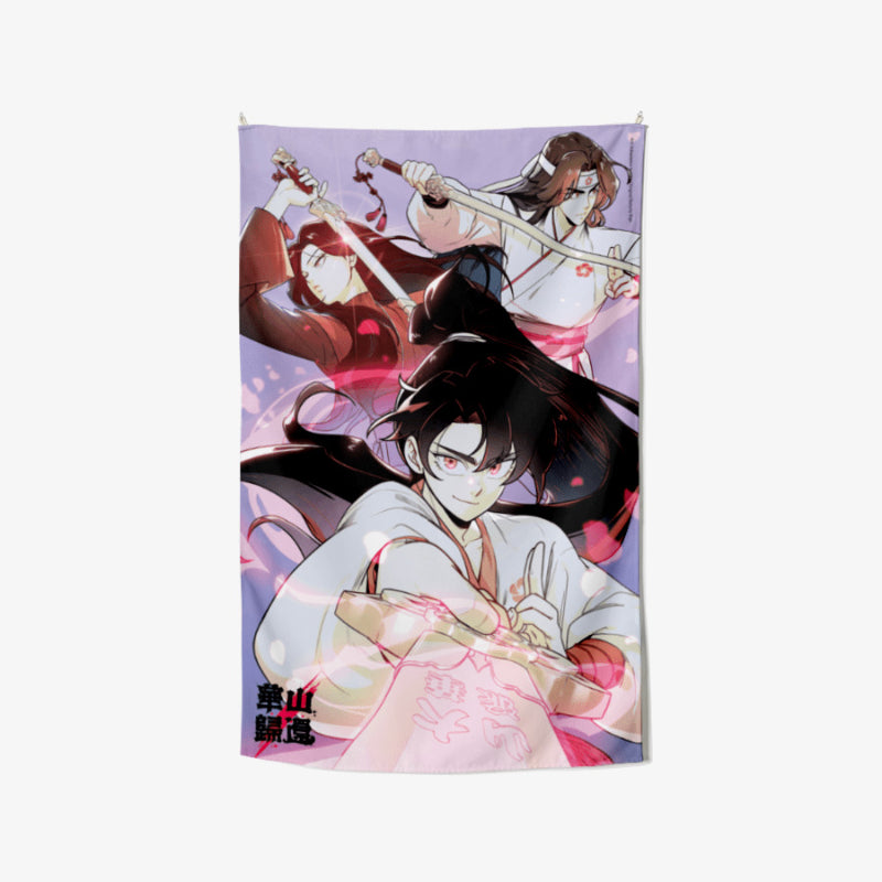 Return of the Blossoming Blade - Vertical Fabric Poster (M)