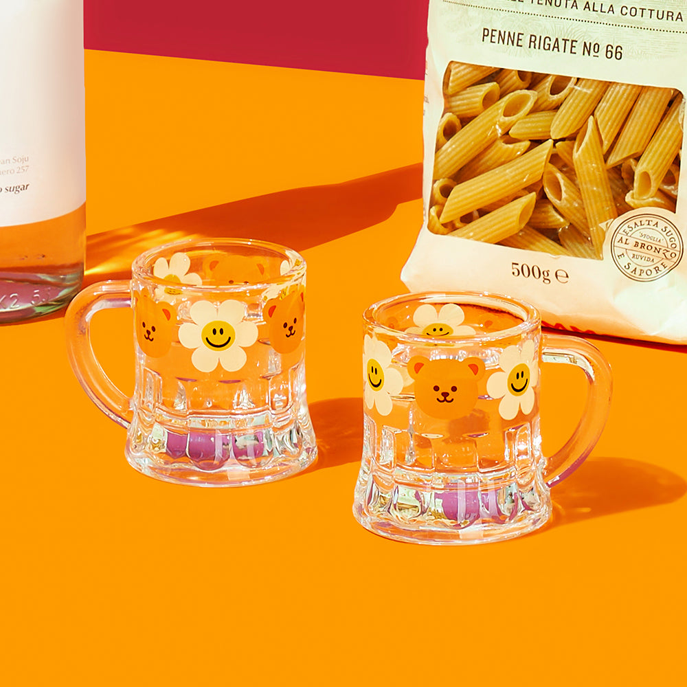 Wiggle Wiggle - Friends Handle Soju Glass Set