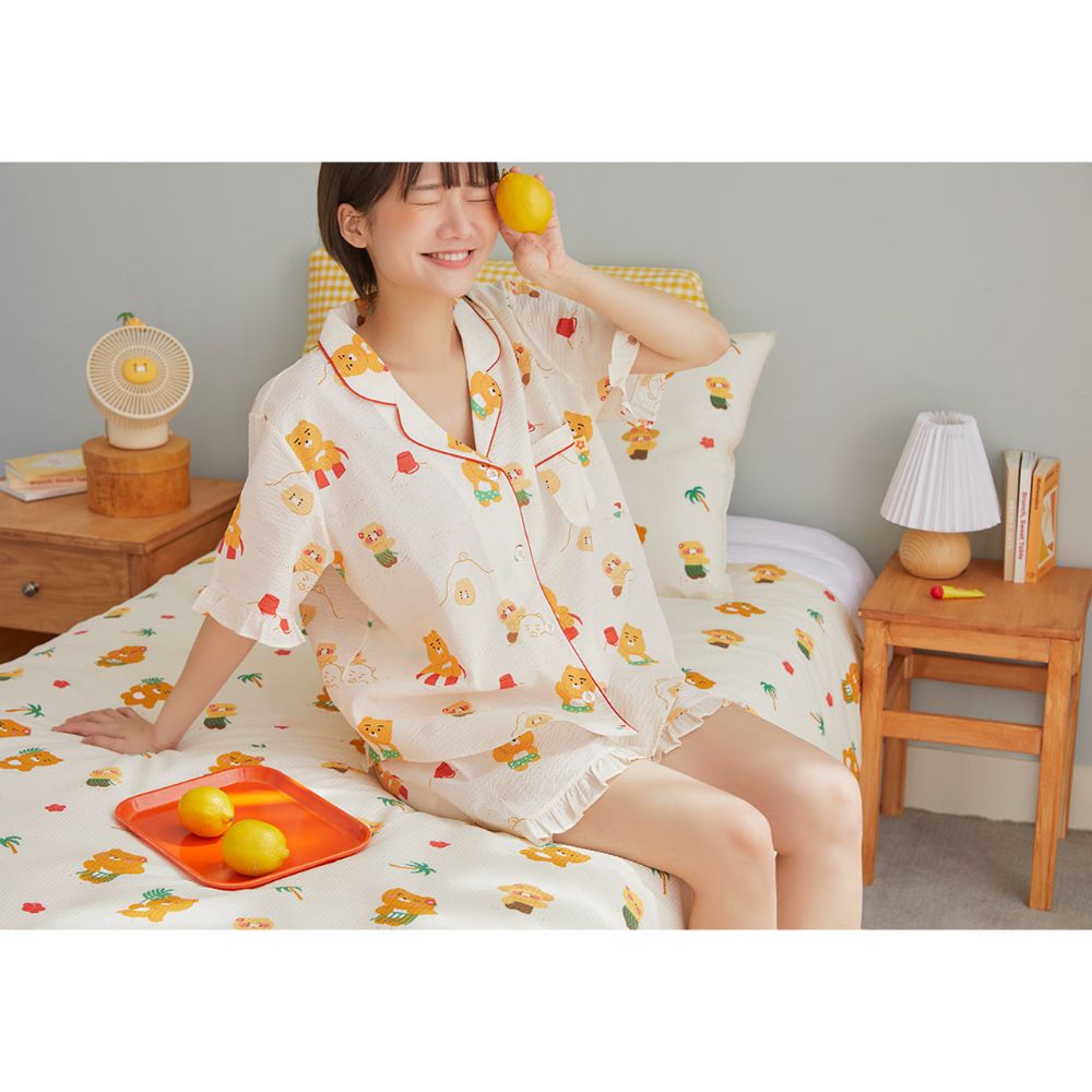 Kakao Friends - Sandplay Cooling Women Pajamas Set