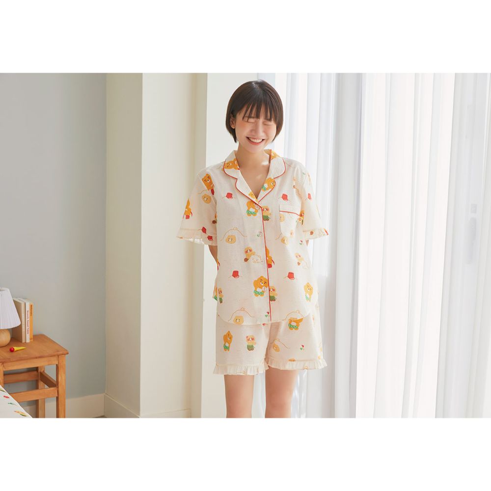 Kakao Friends - Sandplay Cooling Women Pajamas Set