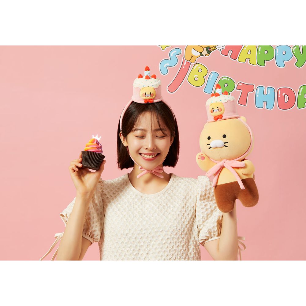 Kakao Friends - Choonsik Bling Party Cake Doll Hair Tie