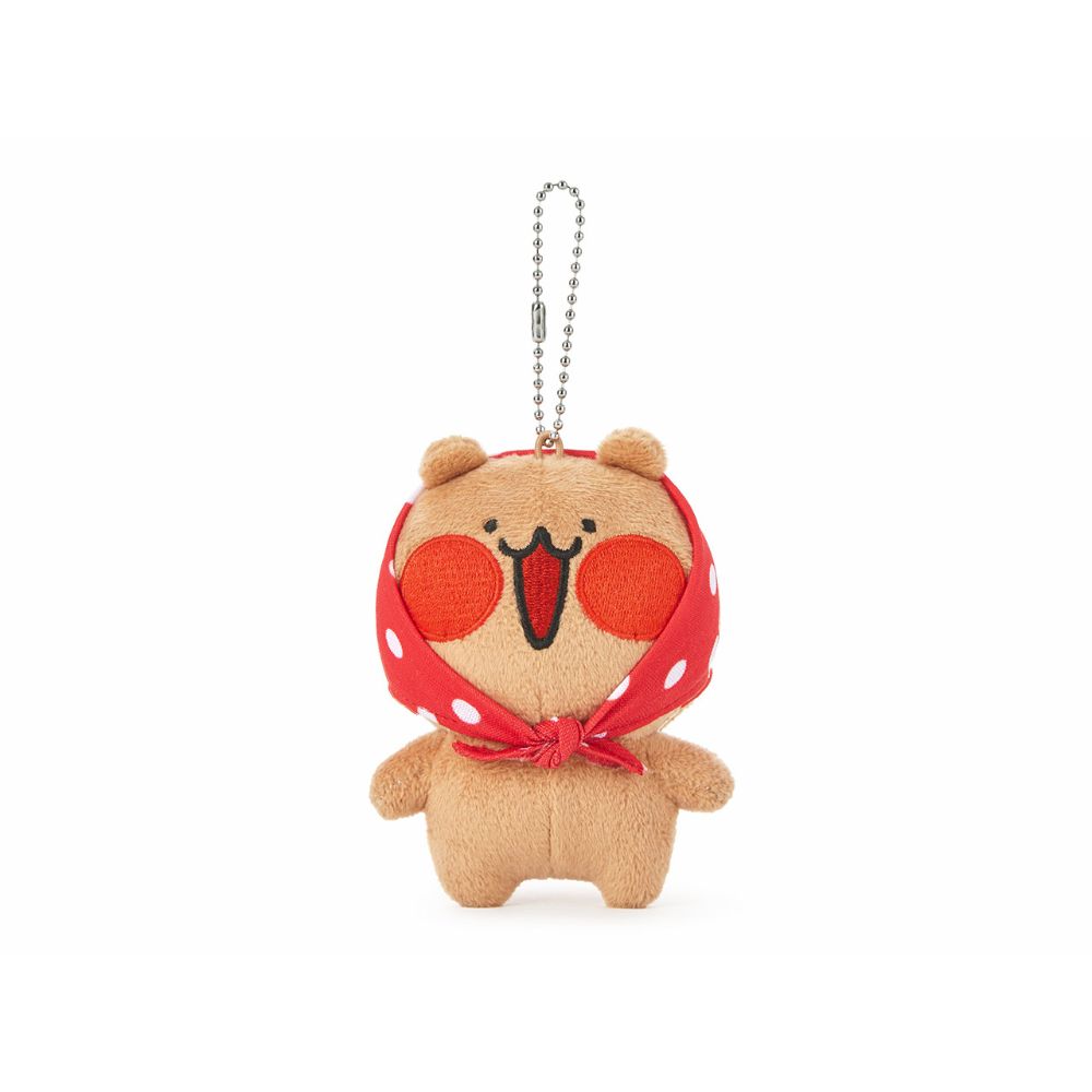 Kakao Friends - Wadada Bear Figure Keyring (Furoshiki Bear) – Harumio