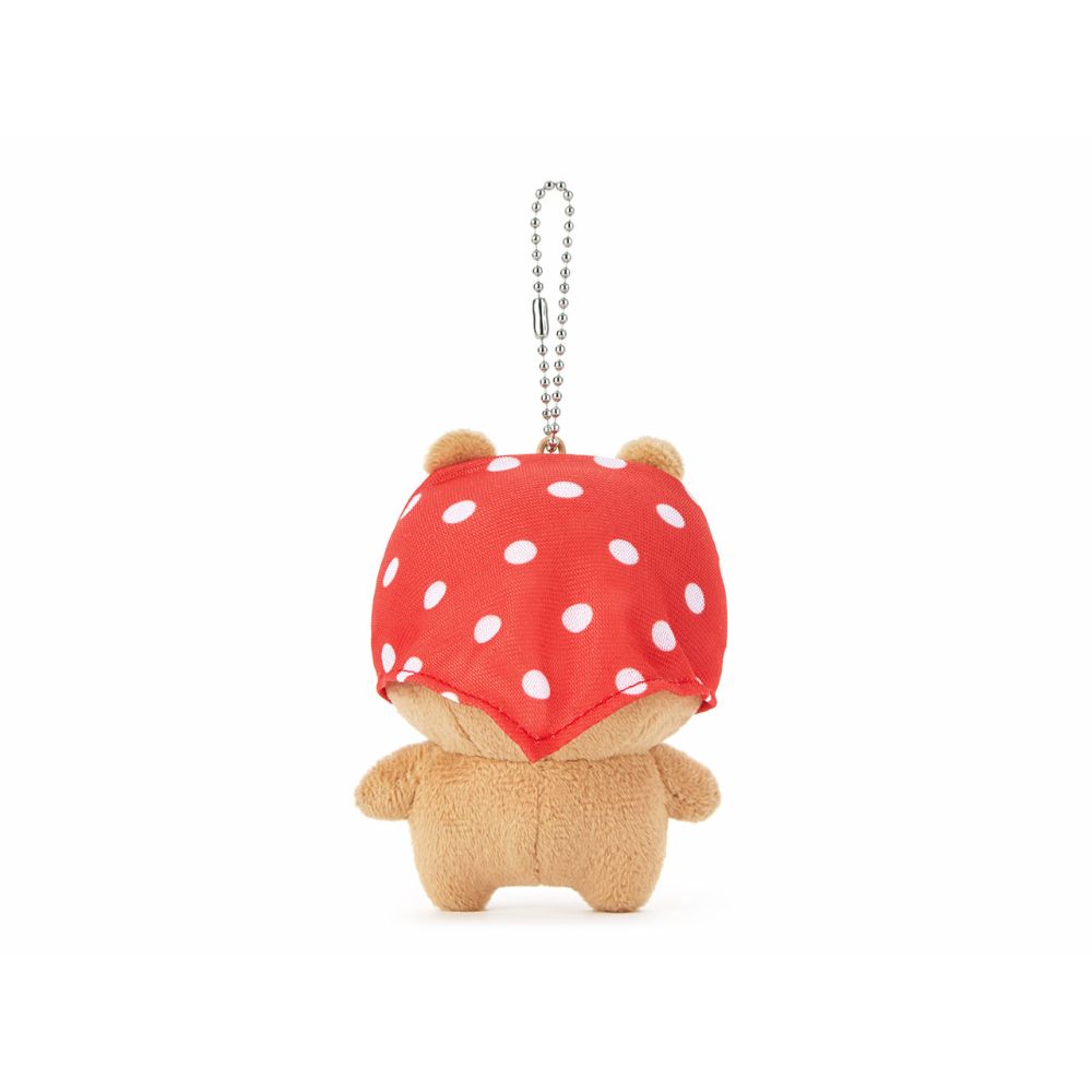 Kakao Friends - Wadada Bear Figure Keyring (Furoshiki Bear)