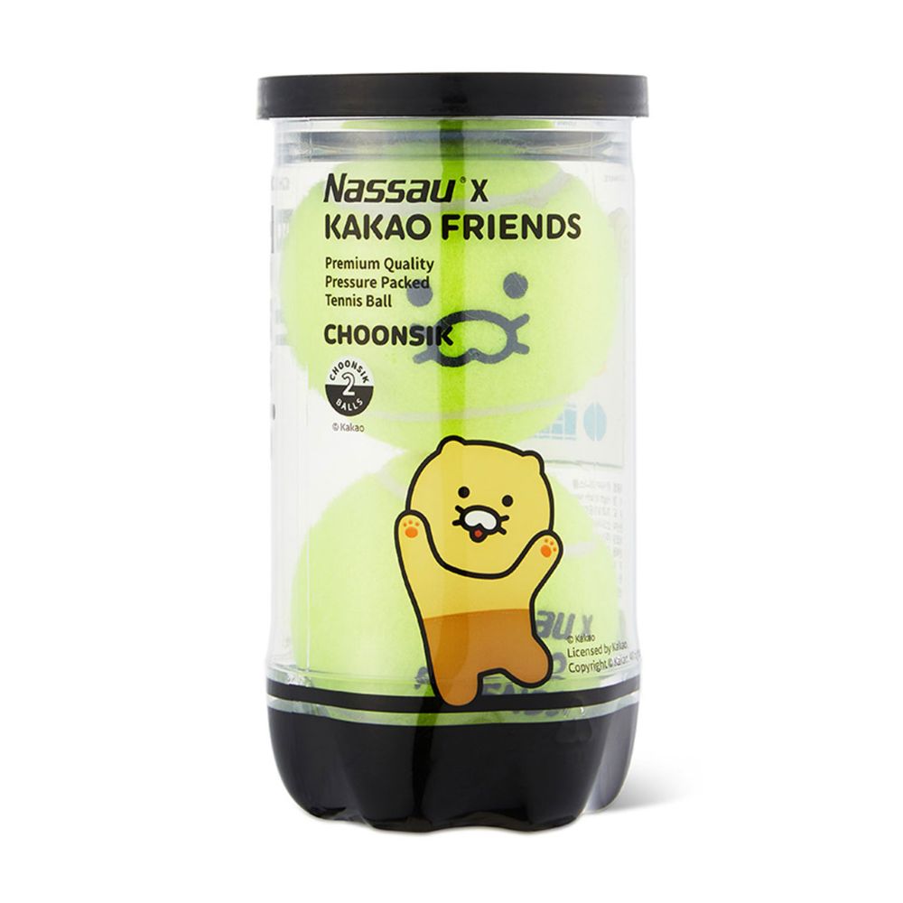 NASSAU x Kakao Friends - Premium Pressure Packed Tennis Ball Set