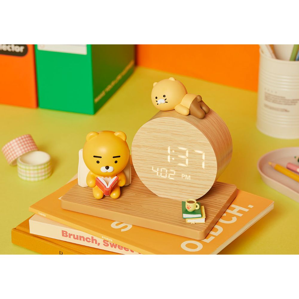 Kakao Friends - Ryan & Choonsik Table Clock