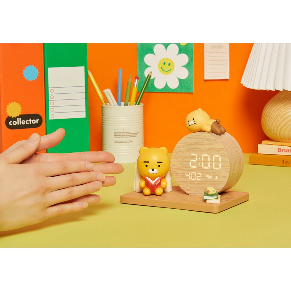 Kakao Friends - Ryan & Choonsik Table Clock