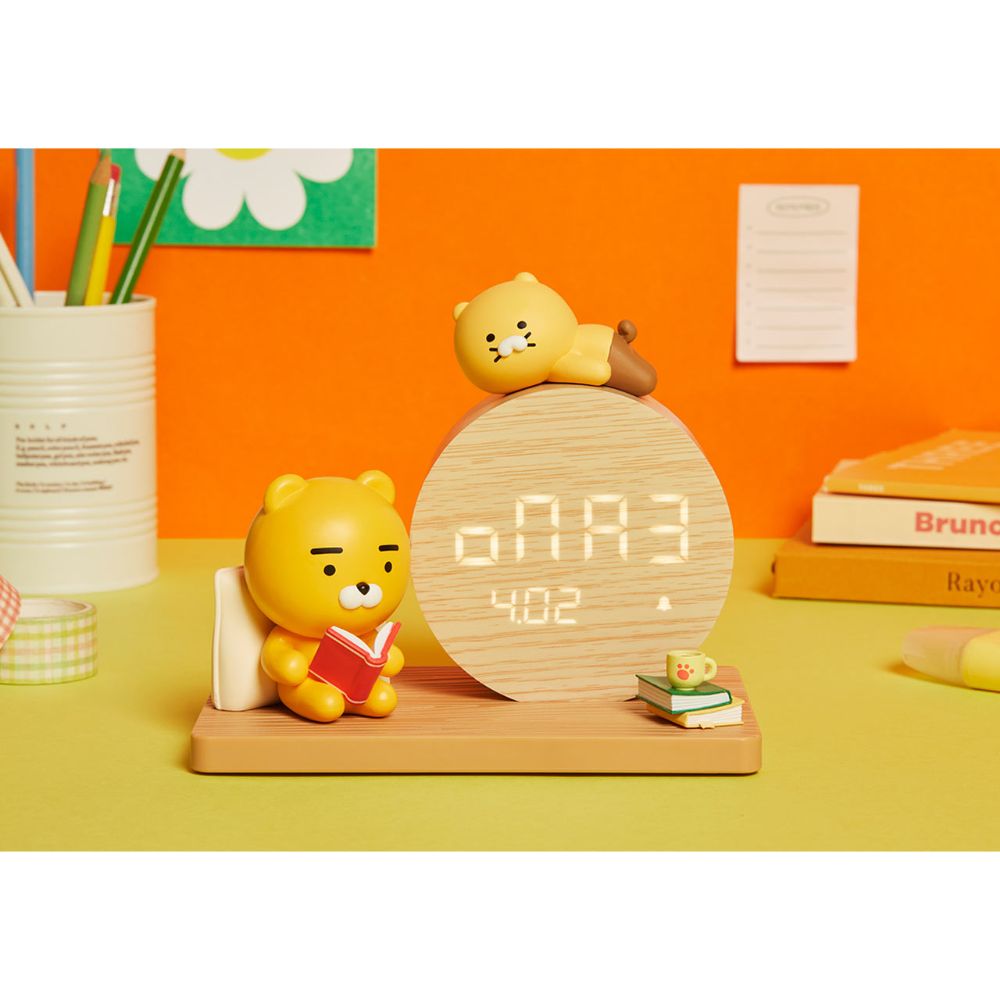 Kakao Friends - Ryan & Choonsik Table Clock