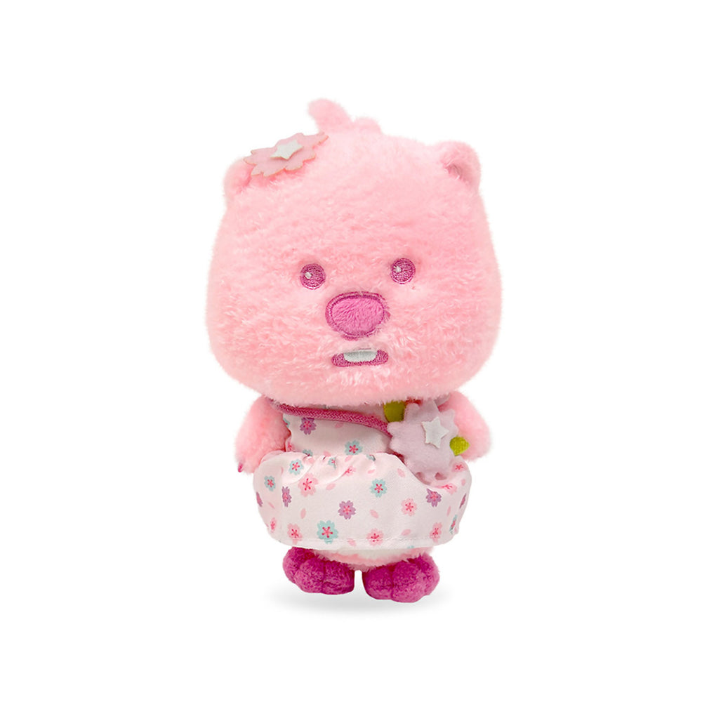 Kakao Friends x Zanmang Loopy - Flowery Bloopssom Plush Doll (18cm)