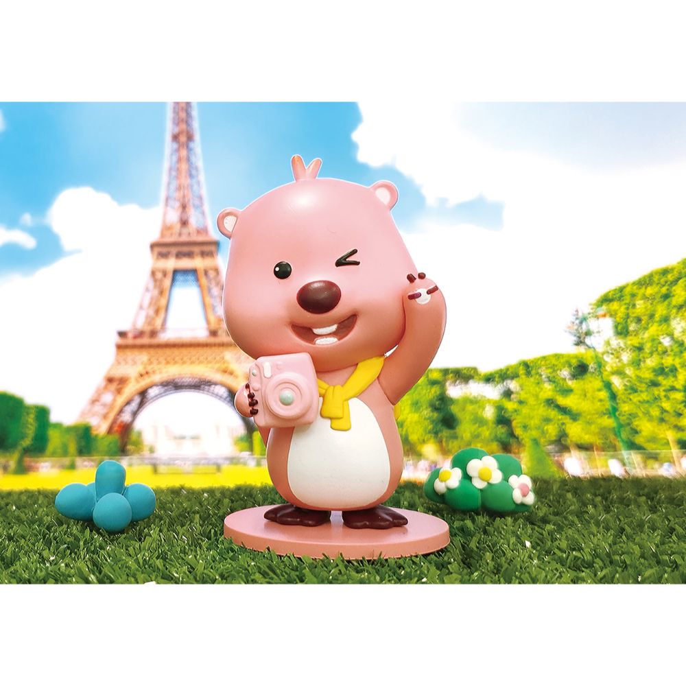 Kakao Friends x Zanmang Loopy - Travel with Zanmang Loopy Polaroid Figure