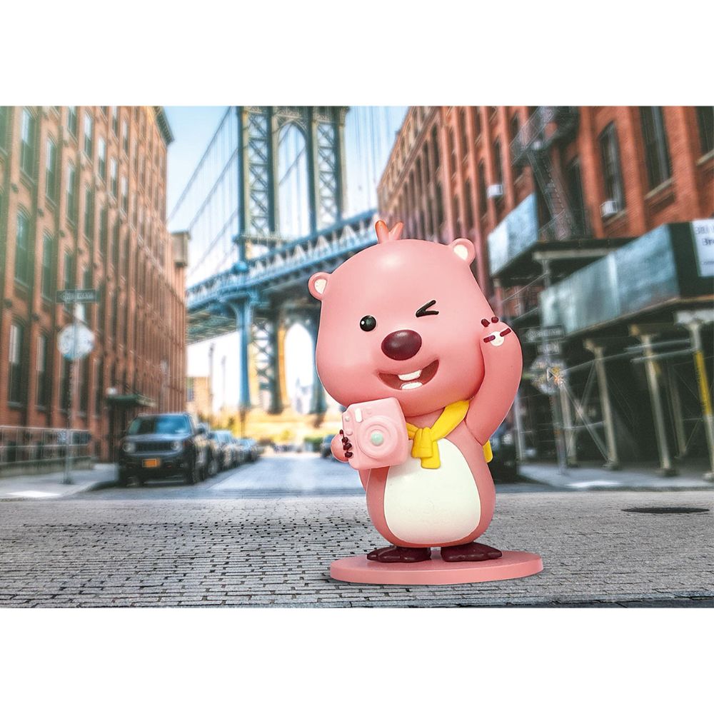 Kakao Friends x Zanmang Loopy - Travel with Zanmang Loopy Polaroid Figure