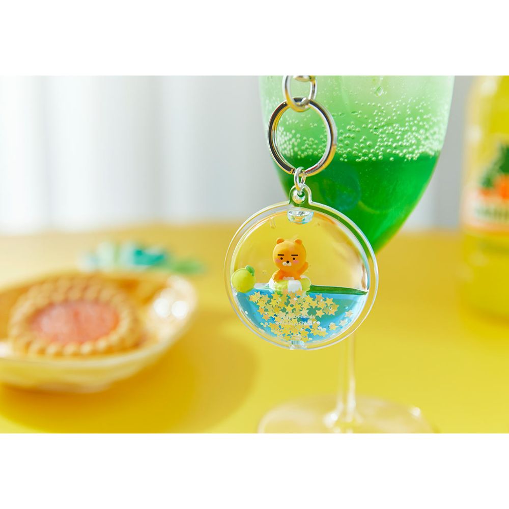 Kakao Friends - Swimming Soda City Waterball Keyring