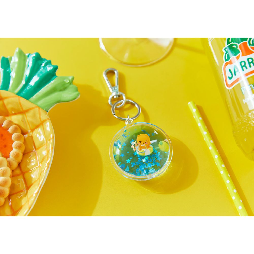 Kakao Friends - Swimming Soda City Waterball Keyring