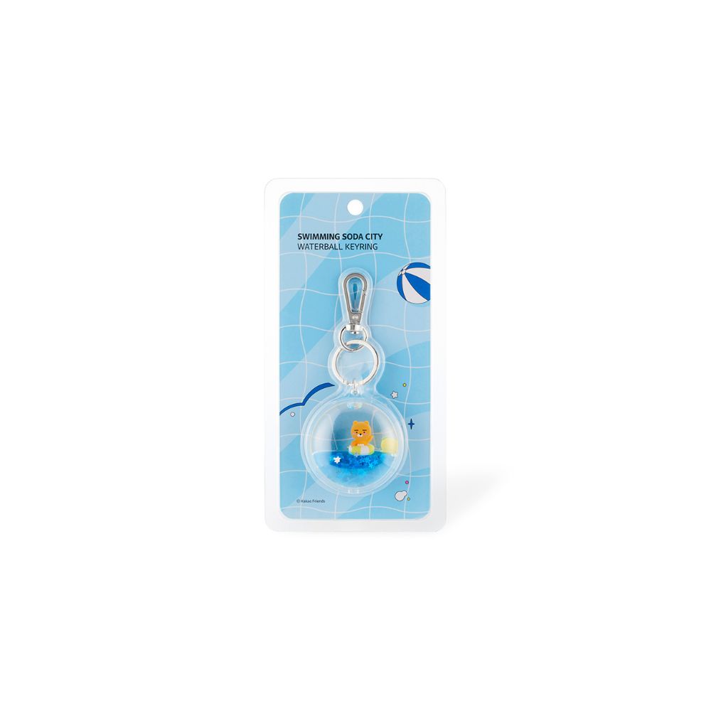 Kakao Friends - Swimming Soda City Waterball Keyring