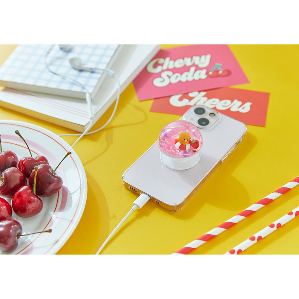 Kakao Friends - Swimming Soda City Waterball Phone Grip