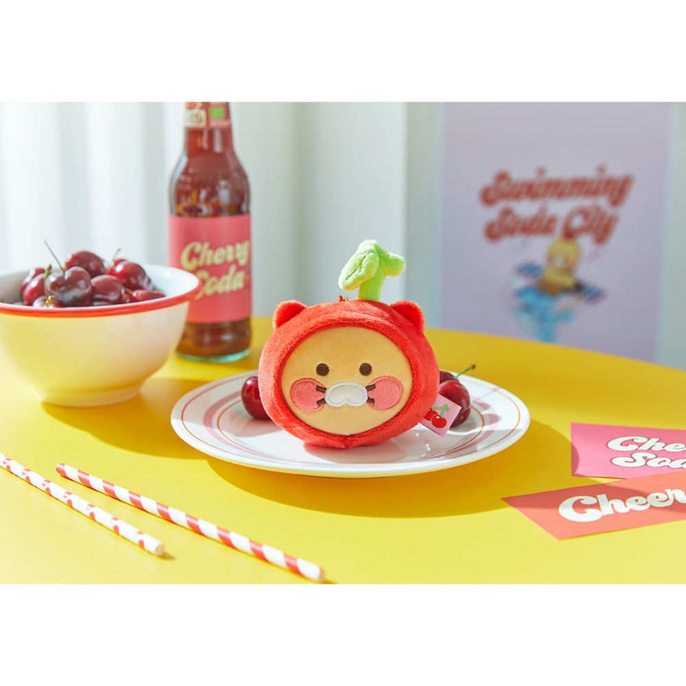 Kakao Friends - Swimming Soda City Face Keyring