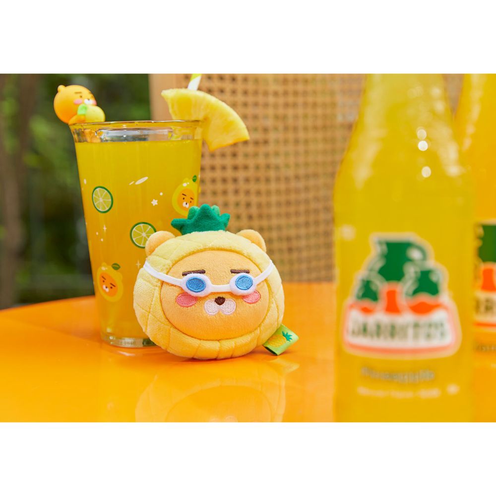 Kakao Friends - Swimming Soda City Face Keyring