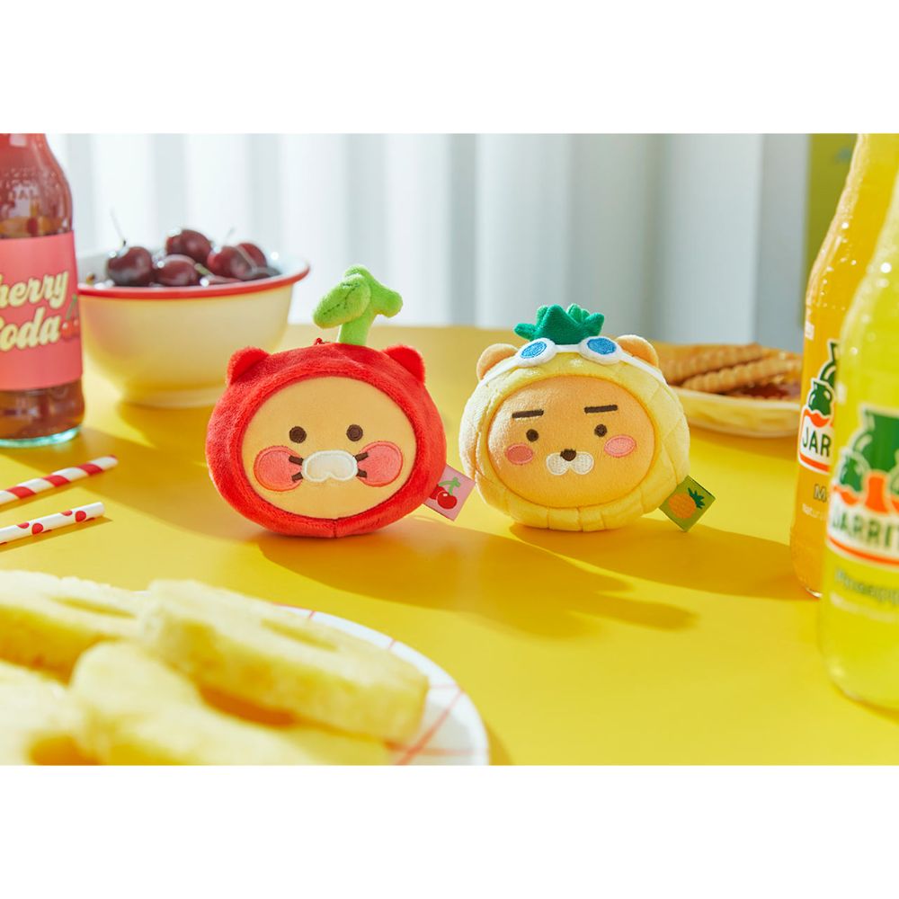 Kakao Friends - Swimming Soda City Face Keyring