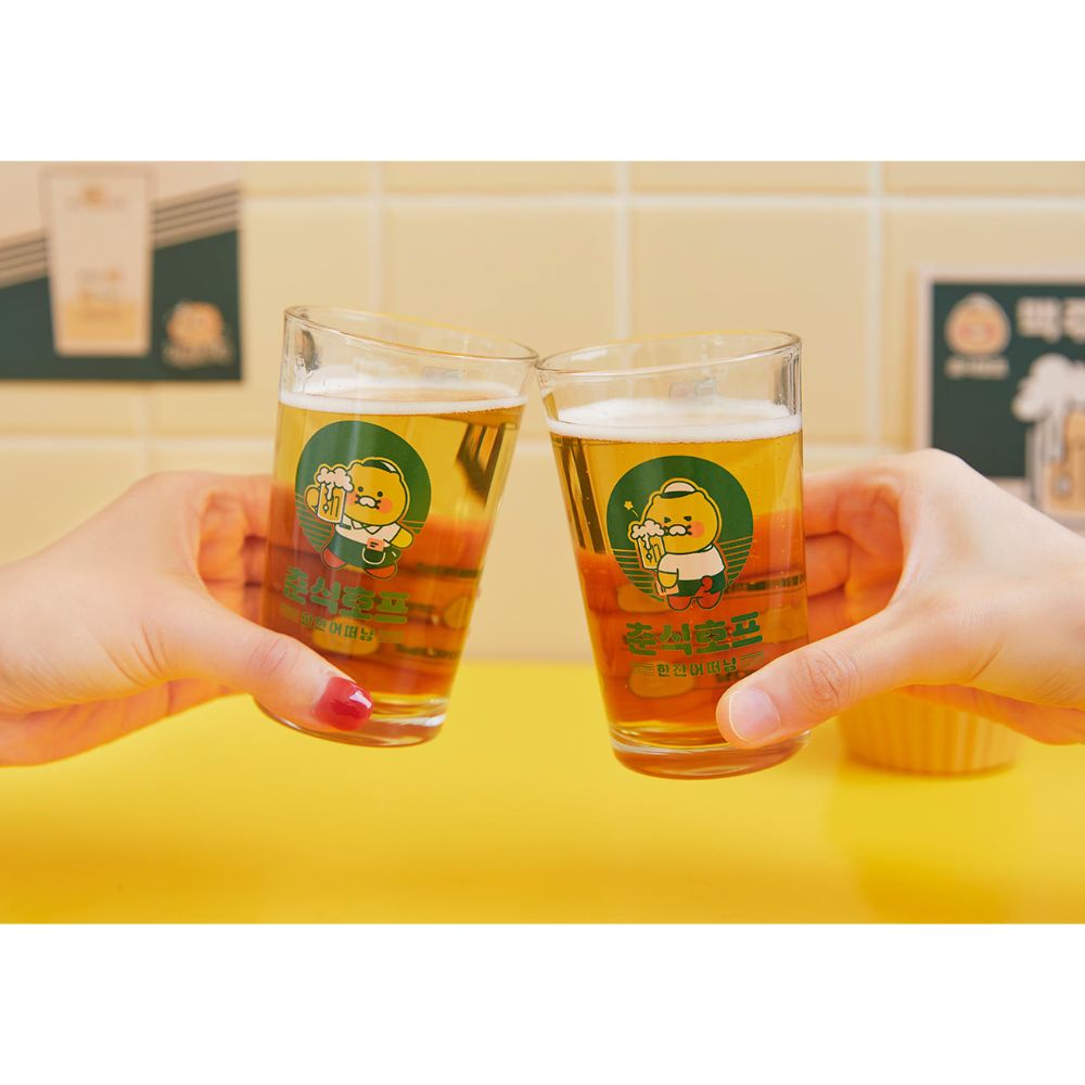 Kakao Friends - Choonsik Hof Beer Glass Set (2 pcs)