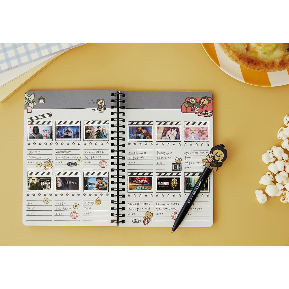 Netflix x Kakao Friends - Ryan & Choonsik Notebook