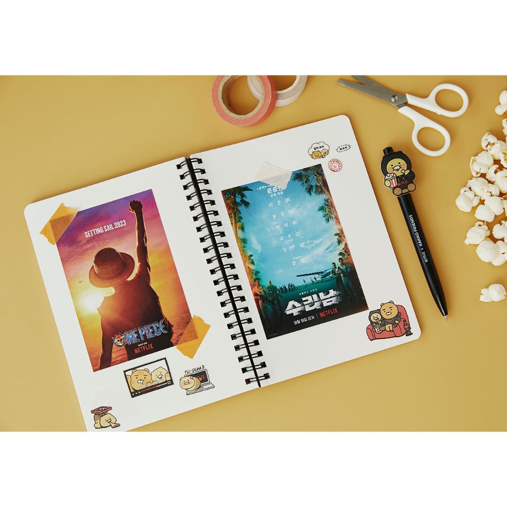 Netflix x Kakao Friends - Ryan & Choonsik Notebook