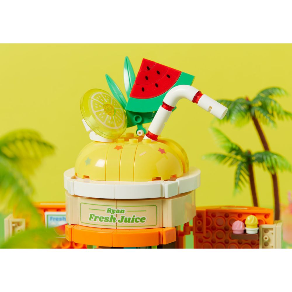 Kakao Friends - Ryan Lemon Soda Desert Brick Figure