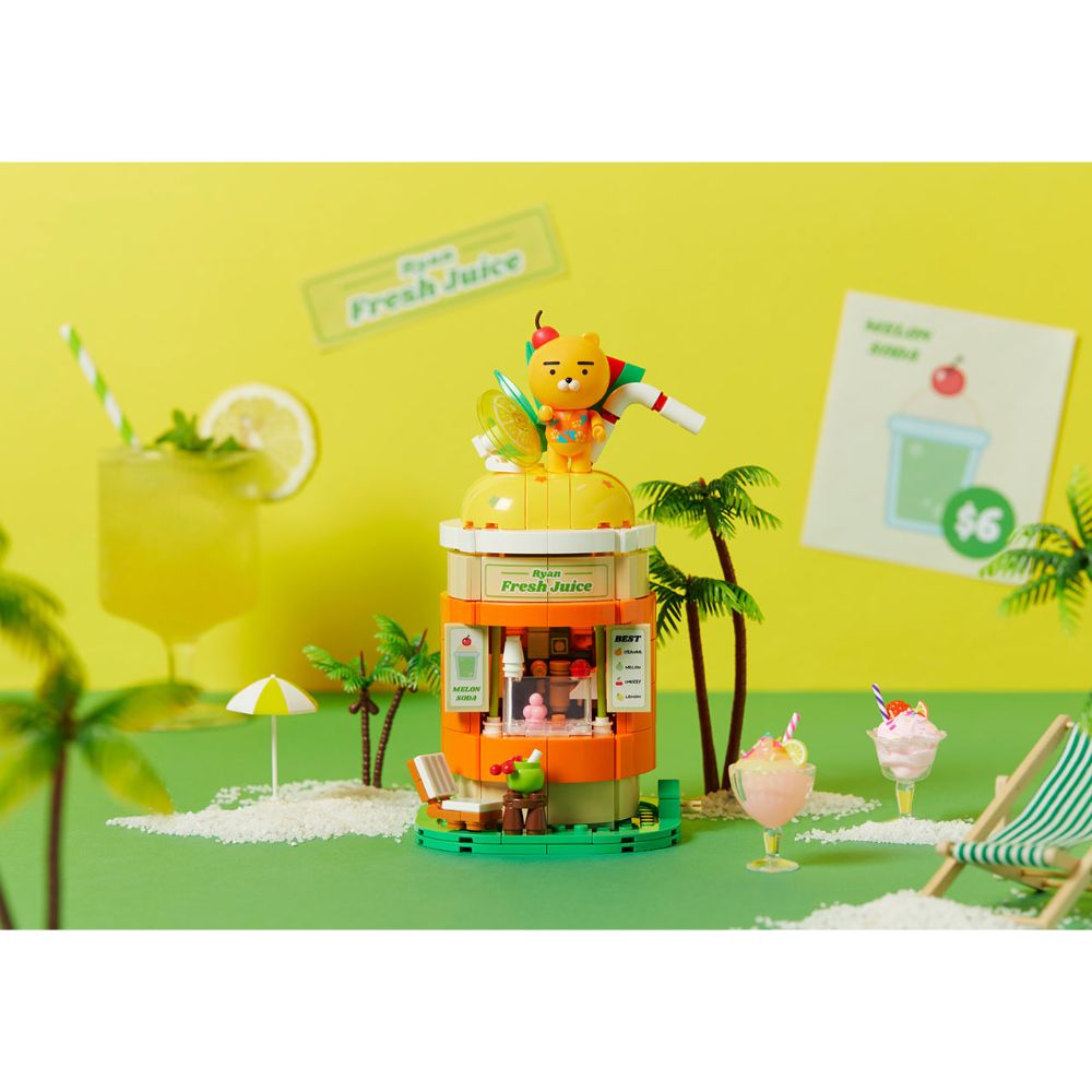 Kakao Friends - Ryan Lemon Soda Desert Brick Figure