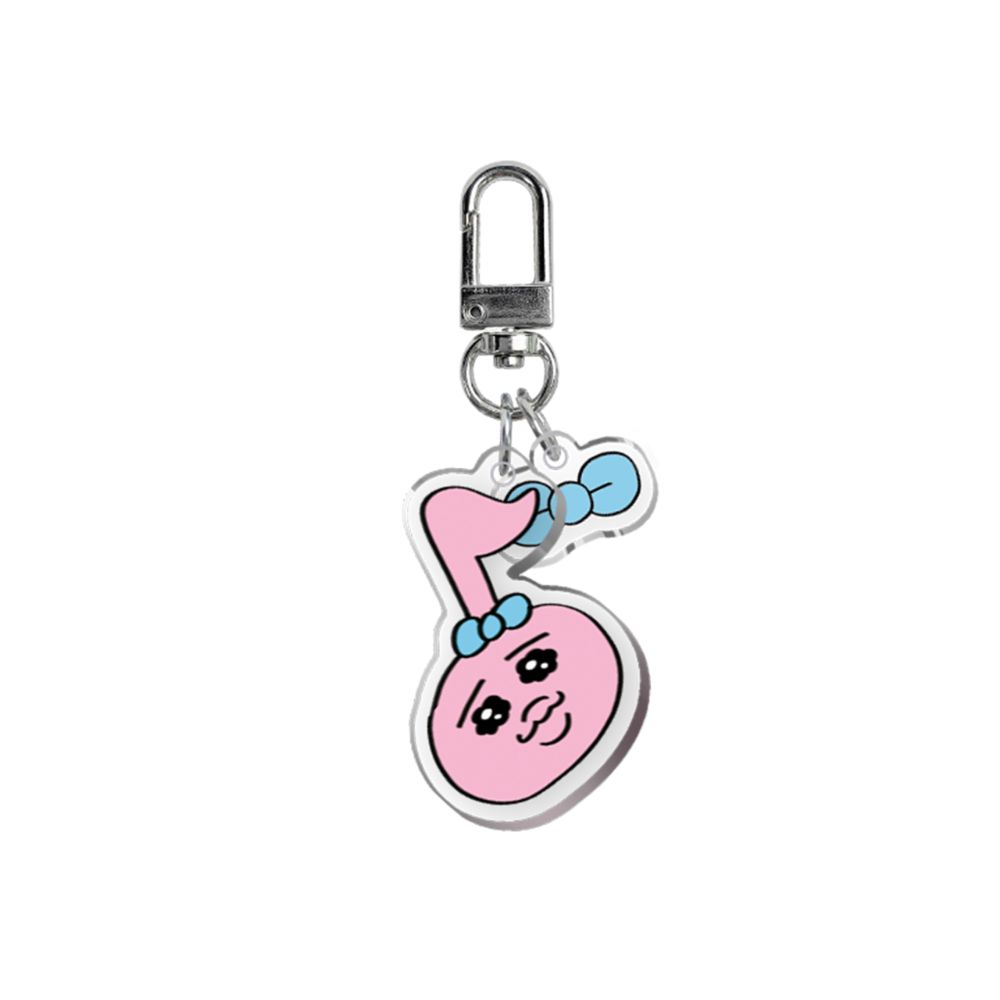 Kakao Friends - Punk Punkyu Rabbit Note Acrylic Keyring