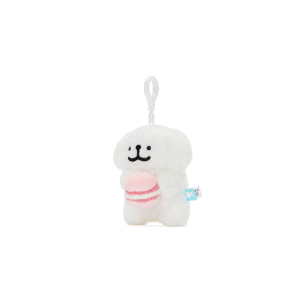 Kakao Friends - Maltese Macaron Figure Doll Keyring