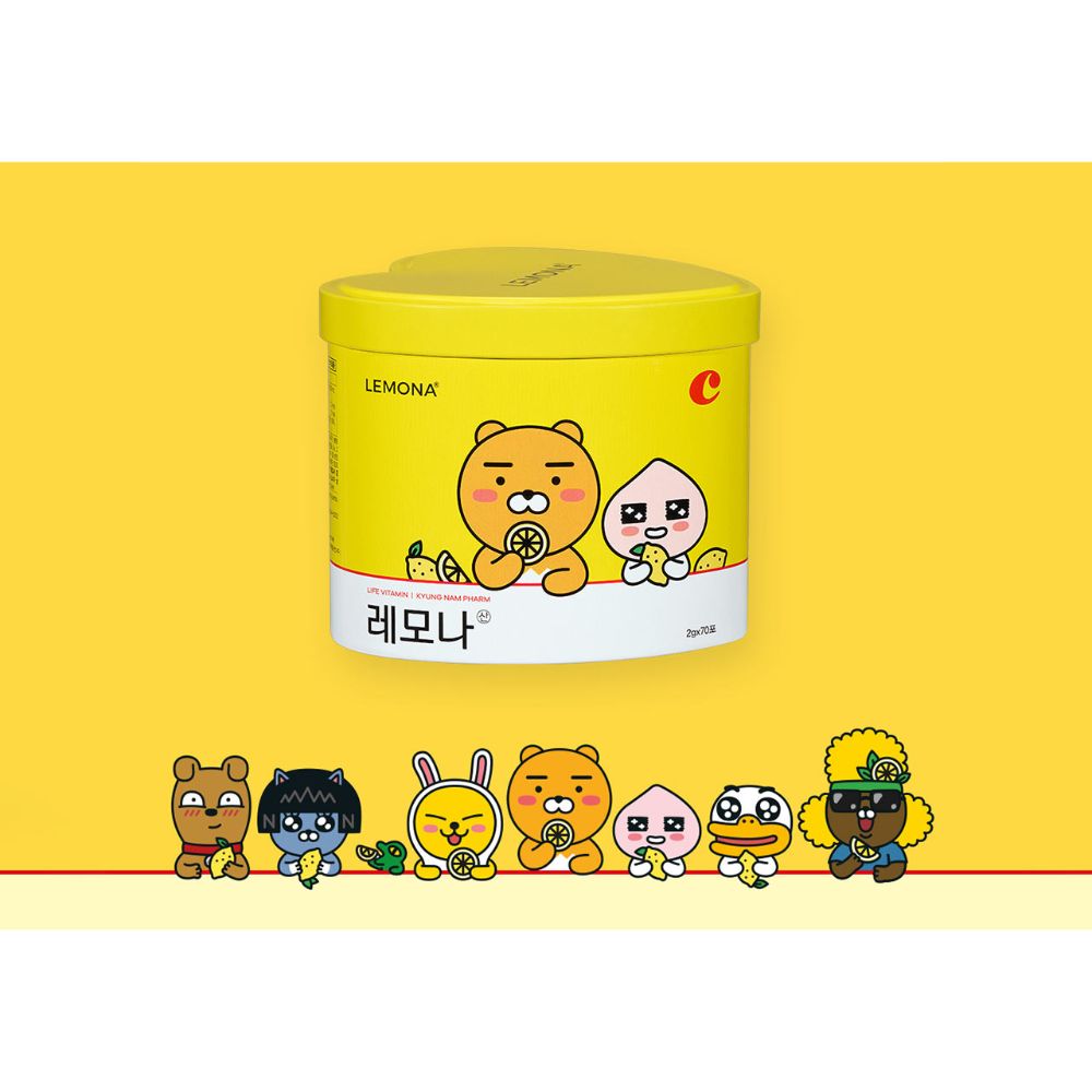 Kakao Friends x Lemona - Healthy Life Vitamins (70 sachets)