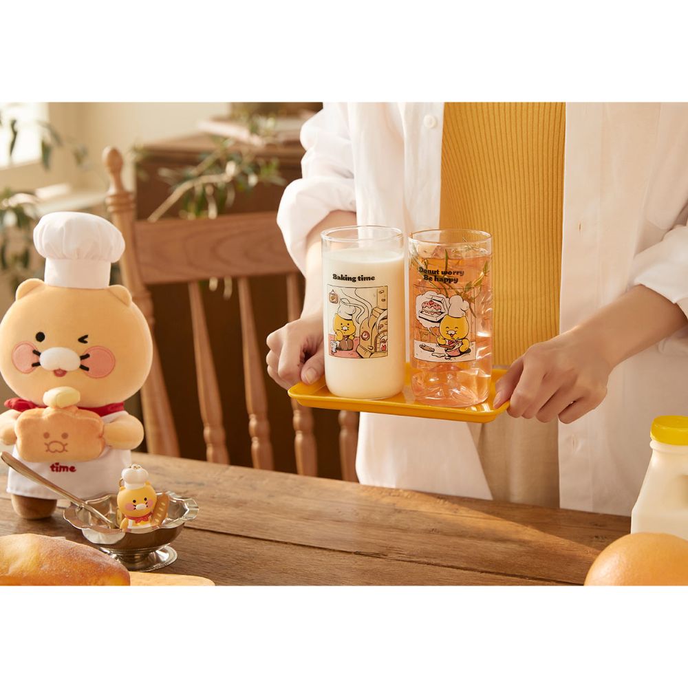 Kakao Friends - Baking Time Choonsik Heat-Resistant Glass Cup Set