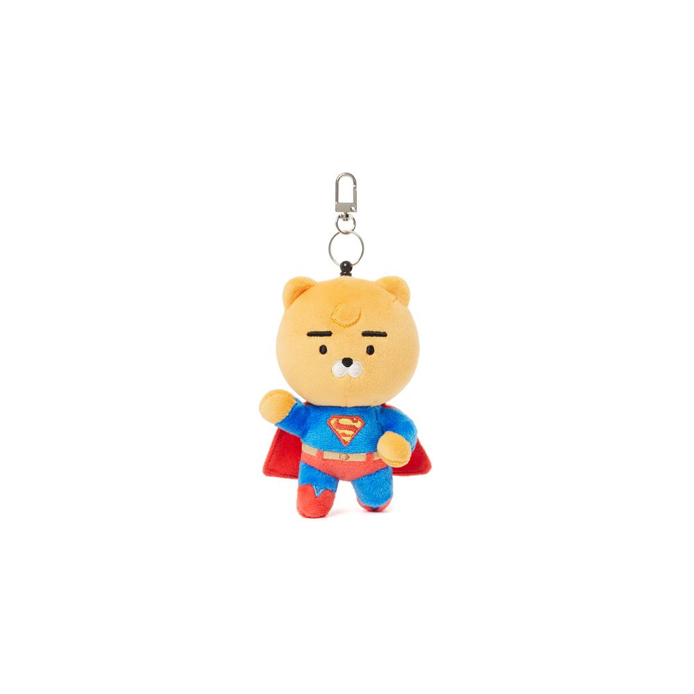 DC x Kakao Friends - Ryan Superman Plush Keyring