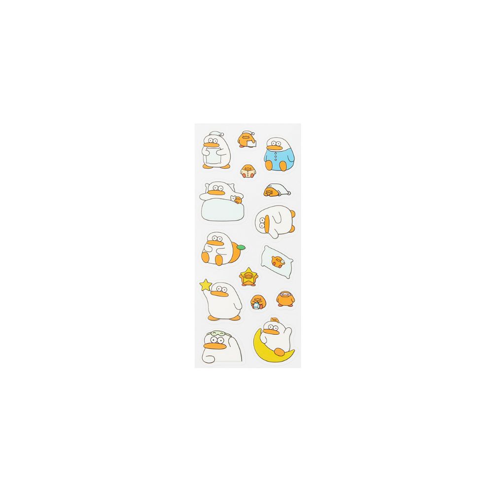 Kakao Friends - Odung Goodnight Plate Sticker