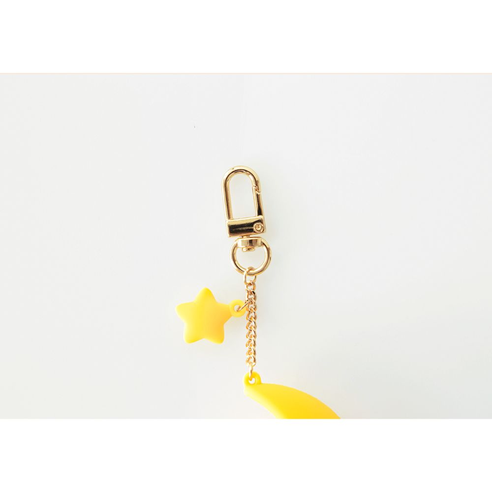 Kakao Friends - Choonsik Yellow Moon Figure Keyring