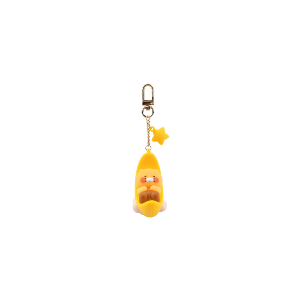 Kakao Friends - Choonsik Yellow Moon Figure Keyring