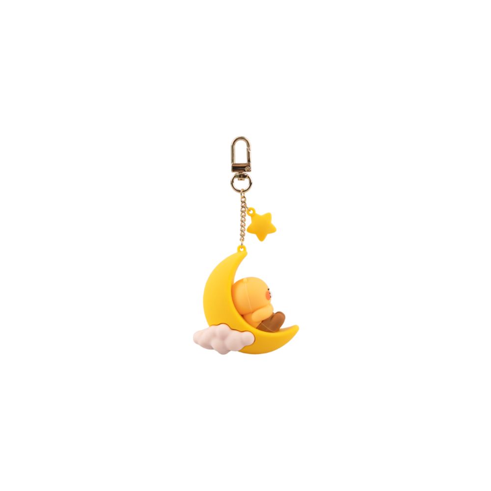 Kakao Friends - Choonsik Yellow Moon Figure Keyring